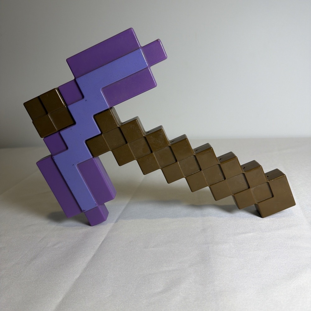 Minecraft Enchanted Pickaxe 14"